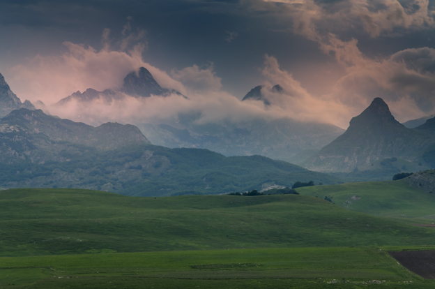 View from Vrazje lake , Montenegro beauty