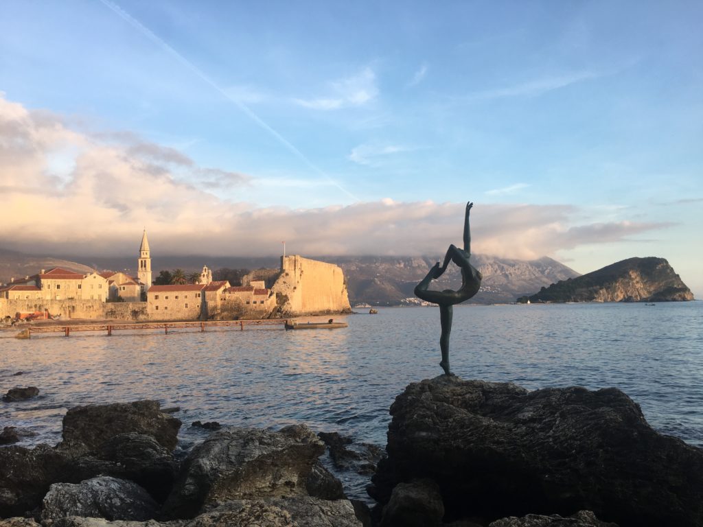 Old Town Budva ballerina